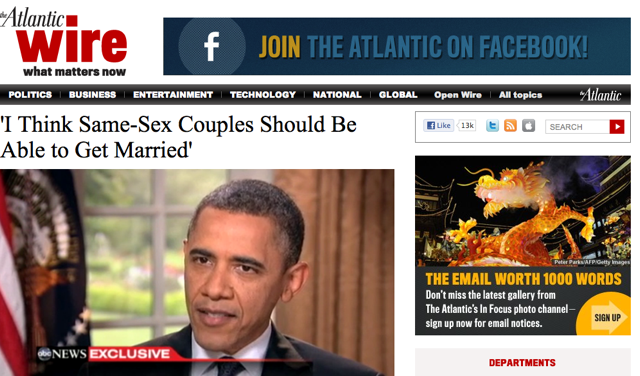 The Atlantic Wire, una de las webs de referencia de The Atlantic Digital