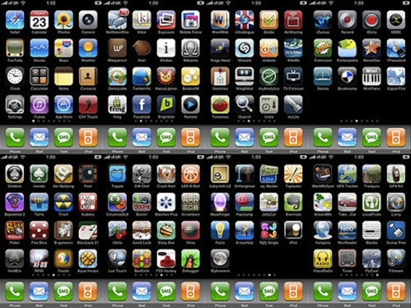 Aplicaciones de la Apple Store