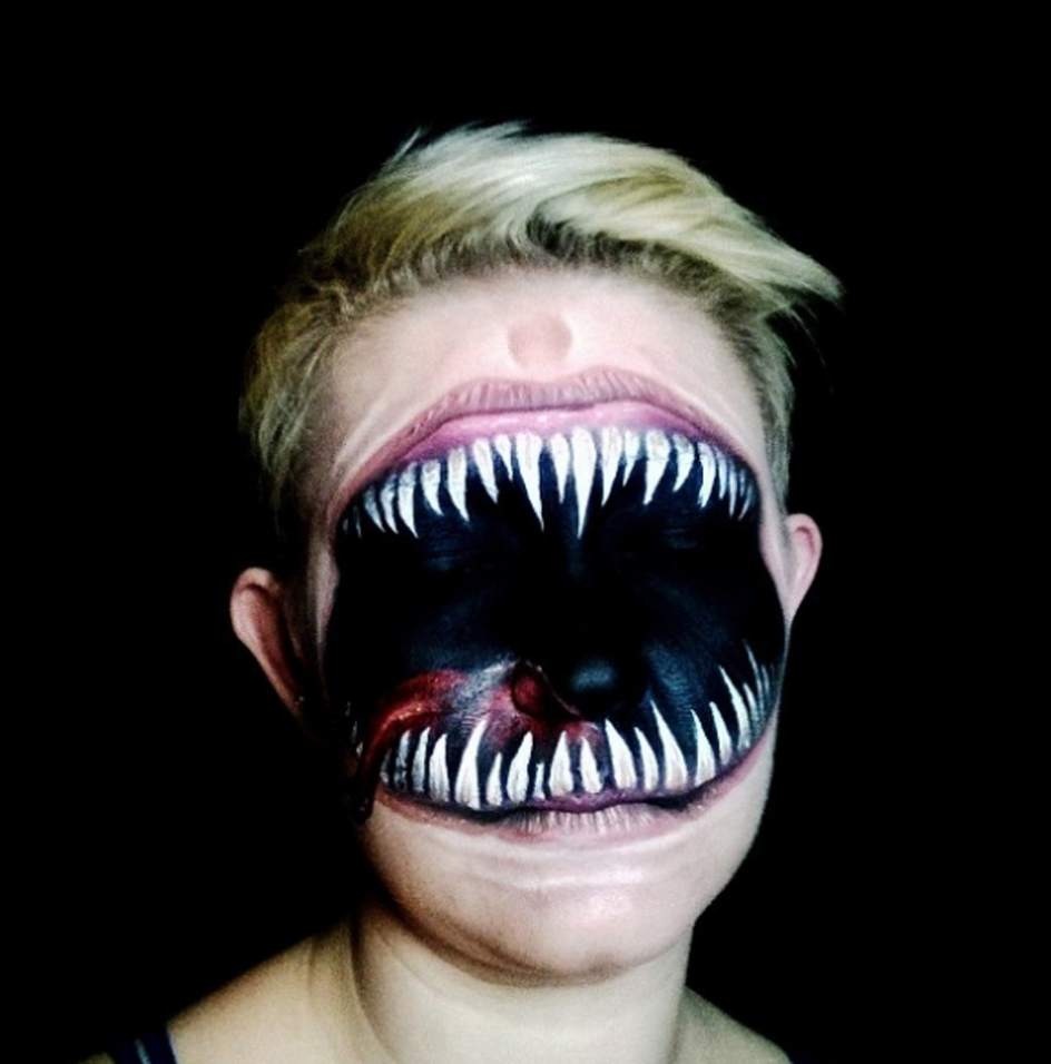 Maquillaje de Halloween para mujeres de miedo