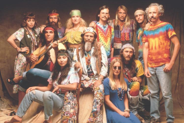 moda años 60 hippie