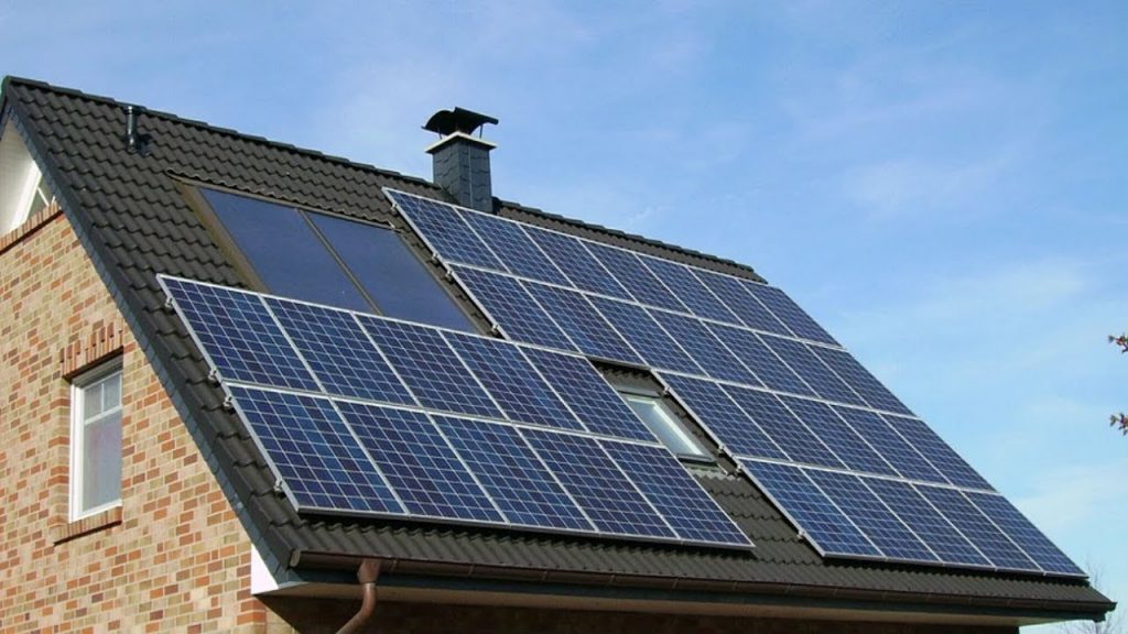 Paneles solares casa