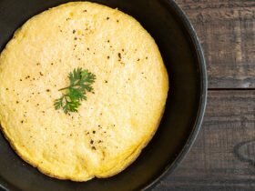 tortilla en una sarten